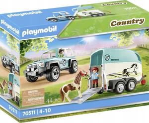 PLAYMOBIL, Пони-кар с прицепом, 70511