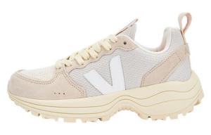 Вентури Замшевые Кроссовки на Шнуровке 'Natural White Butter' VEJA, Бежевый