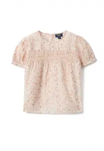 Блузка с цветочным принтом, прямого кроя Ovs, Pink White