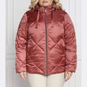 Куртка-Ручка стандартного кроя больших размеров Persona By Marina Rinaldi, красный