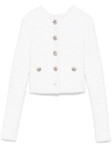 Balenciaga укороченный кардиган, белый