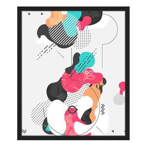 Картина Any Image Into the Clouds, 52x62x2,6 см, разноцветный