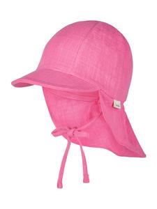 Sterntaler Бейсболка с защитой шеи, однотонный малиновый цвет