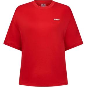 KSWISS Футболка женская розово-красная K·SWISS