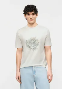 Футболка с принтом Emporio Armani, Off-White