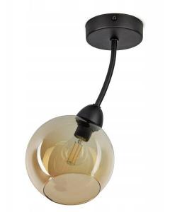 Потолочный светильник Kiki Design Bergen I цвет schwarz/gold/honig/durchscheinend