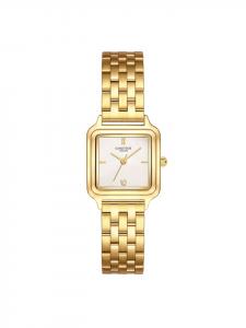 Glanzstücke München Часы из нержавеющей стали в корпусе из желтого золота