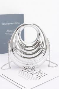 Металлическая акриловая сумка FASHNZFAB, серебряный