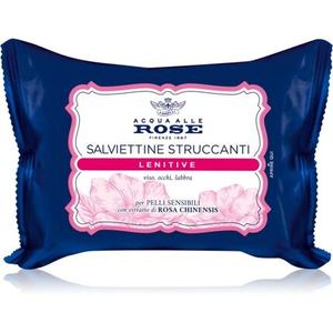 Acqua Alle Rose Успокаивающие салфетки для снятия макияжа 20шт