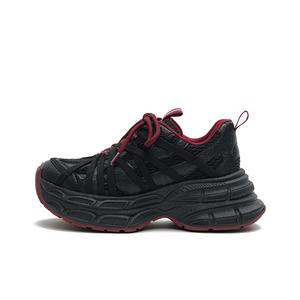 Низкие массивные кроссовки женские MASOOMAKE, Black Warrior