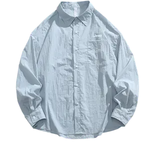 Рубашка унисекс Jeep, синий