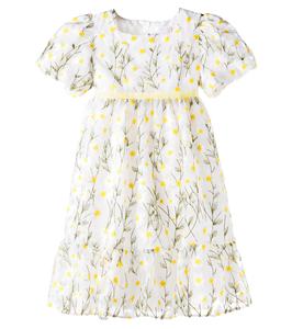 Платье из цветочной органзы Patachou, Embroidered Daisy