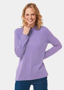 Рубашка GOLDNER Stehbundshirt, цвет flieder