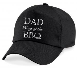 Кепка Dad King Of BBQ 60 SECOND MAKEOVER, черный