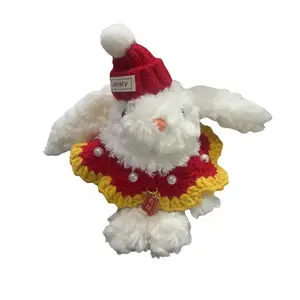 Мягкая и милая маленькая плюшевая кукла кролик подвеска 17см/15см высота LALABABY