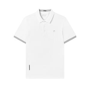 FILA Классическая белая поло для мужчин Standard White