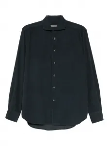 Рубашка с длинными рукавами Corneliani, синий