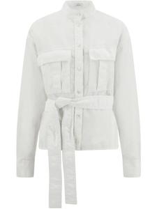 Сахарская рубашка Ferragamo, белый