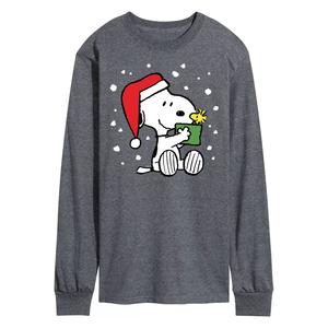 Мужская футболка с длинным рукавом Peanuts Present Licensed Character