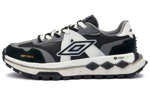 Скользоустойчивые, износостойкие, с поддержкой и амортизацией мужские низкие кебли Umbro черный серый белый