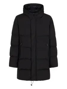 Стеганая куртка на молнии Herno, черный