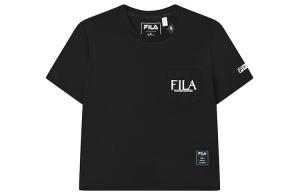 ФИЛА Женская футболка FILA, цвет Black