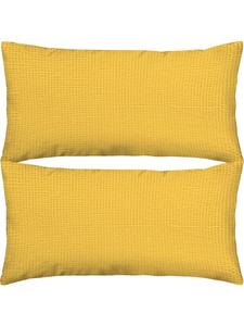 Наволочки из жатого хлопка в упаковке 2 шт., Wertingen, желтого цвета Erwin Müller, 80 x 80 см