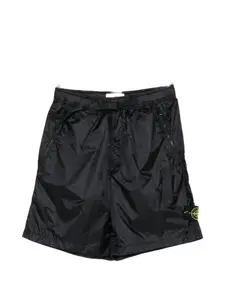 Шорты с нашивкой-логотипом Stone Island, синий