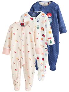 Пижама Next, цвет Navy/Rose/White