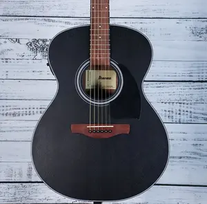 Акустическая гитара Ibanez PC54E | Верхняя дека в открытых порах, цвет Weathered Black