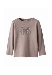 Топ Name it Long sleeved top, Shadow Gray/Grey