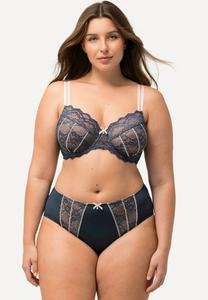 Бюстгальтер на косточках Ulla Popken, темно-синий