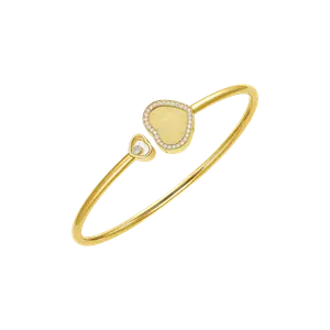 Браслет Chopard Happy Hearts Golden Hearts - Браслет, желтое золото, бриллианты