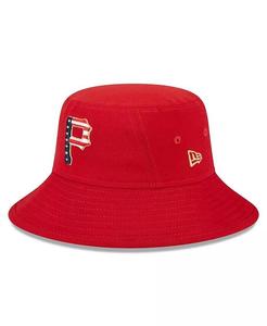 Мужская красная панама Pittsburgh Pirates 2023 Четвертое июля New Era
