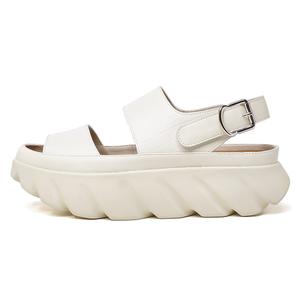 OULISASI Римские сандалии женские экрю, цвет Ecru