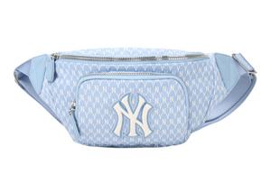 MLB Сумка через плечо из коллекции Monogram нейлоновая поясная унисекс дымчато голубой