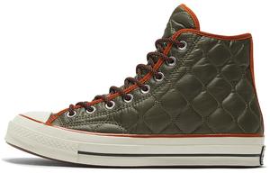 Кеды Converse Chuck Taylor All Star 70 Hi Quilted Green Brown