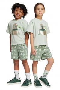 Детский комплект из 2 предметов Adidas, зеленый