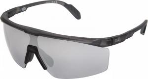 Солнцезащитные очки Dsg с полуоправой и щитками, серый/черный