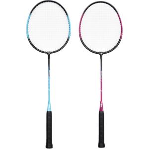 ANTA Алюминиевая ракетка для бадминтона Control Type All around Defense Entry Level Unisex 105g/G4 красный черный/черный синий