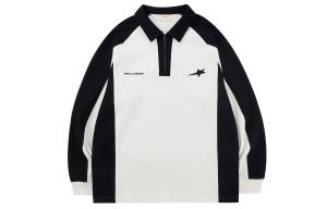 Рубашка поло унисекс RASS, Черный и Серый