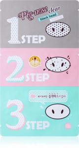 Полоски для удаления черных точек на носу свиного носа Holika Holika, 1 шт