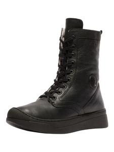 Ботильоны черного цвета softinos