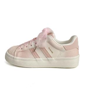 Y6T Амортизирующие, легкие, дышащие женские скейтерские кроссовки лоу-топ бело-розовые, цвет White Pink