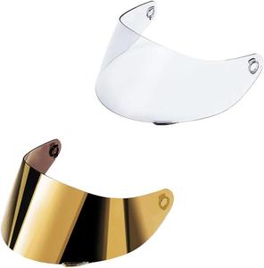 Шлем мотоциклетный GDM Venom, черный / золотой