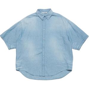 Джинсовая рубашка Acne Studios, синий