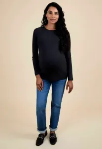 Комплект из двух футболок с длинными рукавами для беременных Jojo Maman Bébé, Black