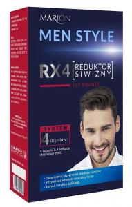 Marion, Men Style, серый редуктор 107 Brunet, 4x15 мл