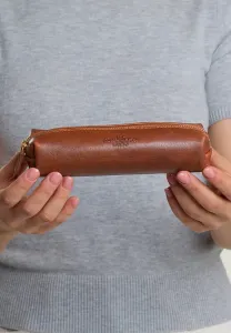 Пенал питера Gusti Leder, Honigbraun