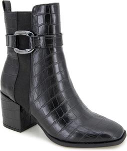 Женские модные ботильоны Kenneth Cole REACTION Emerson, Black Croco